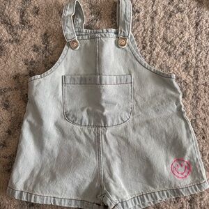 Kids Light Blue Denim Overalls